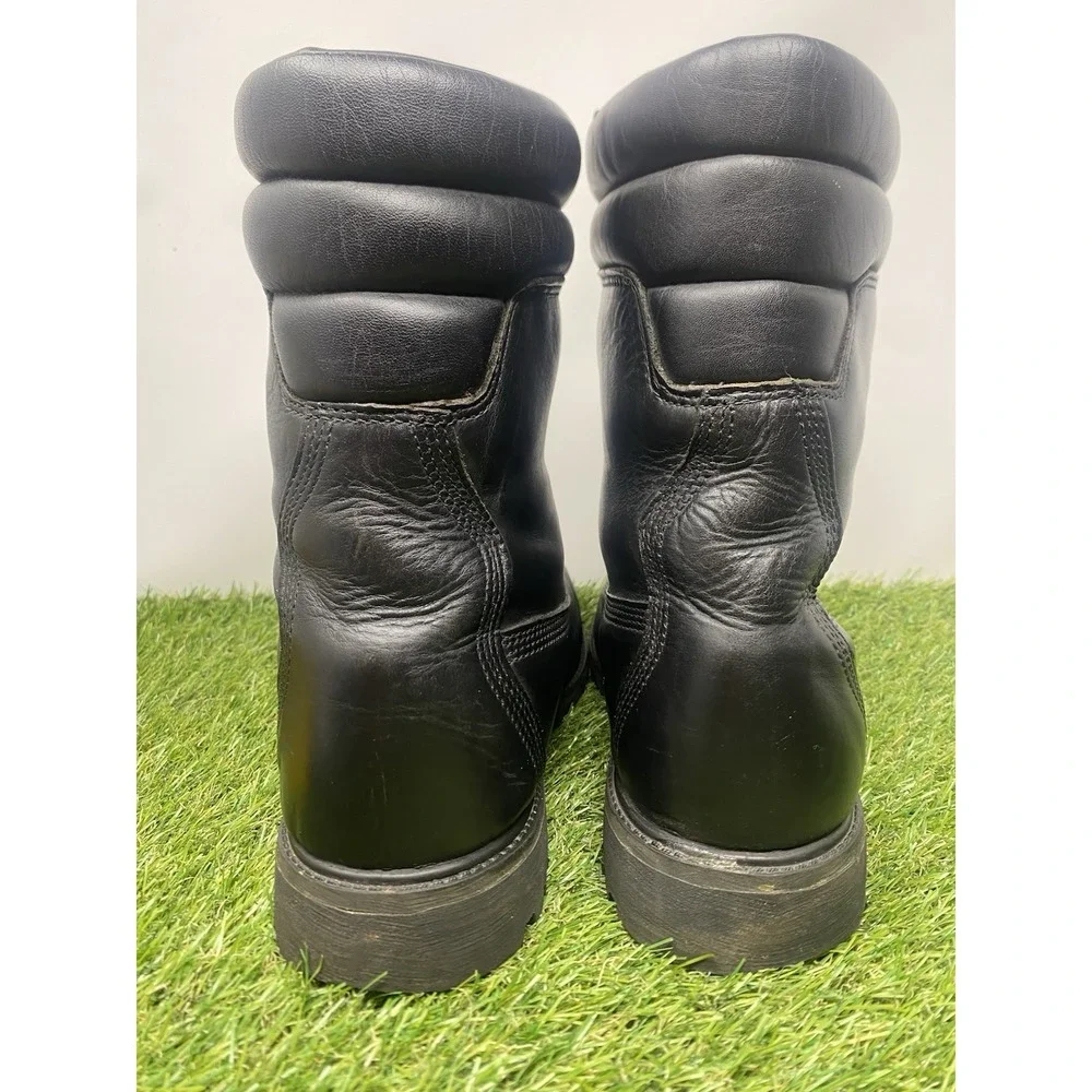 Timberland 40 Below Super Boots Black Mens Sz 11.5 Combat Rare Horween Vibram